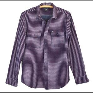 Obey Men’s Heavy Cotton Button Down Shacket Shirt | Medium